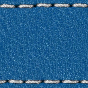 Podkładka W1 do paska 24mm | Niebieski / Srebrna nić