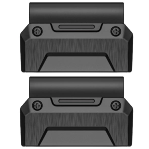 moVear | Adapter paska 26mm do Garmin QuickFit 26mm Fenix / Epix / Quatix / Tactix / Enduro - 51mm | Czarny Stal nierdzewna +PVD