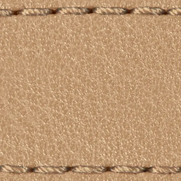 Pasek C1 20mm | Cappuccino / Cappuccino nić | Części skórzane bez klamry