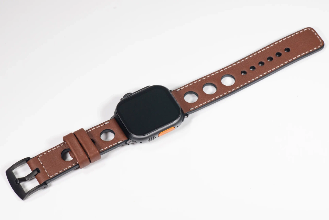 Pasek skórzany 24mm do Apple Watch premium MOVEAR / [Outlet P-50]
