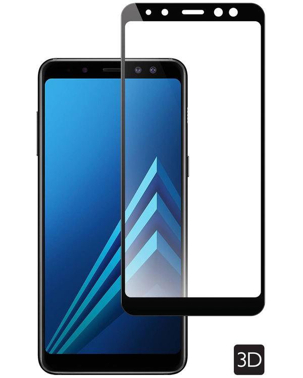 moVear GLASS mSHIELD 3D do Samsung Galaxy A8 (2018) (5.6") (na cały ekran)