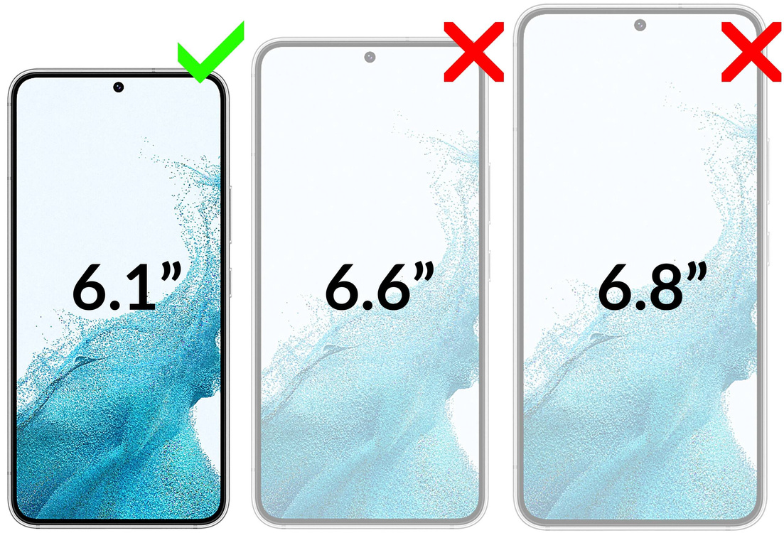 moVear GLASS mSHIELD 2.5D MAX do Samsung Galaxy S22 (6.1") (kompatybilne z etui)