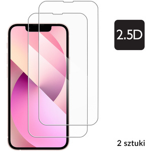 2 szt. | moVear GLASS mSHIELD 2.5D do Apple iPhone 13 Mini (5.4") (kompatybilne z etui)