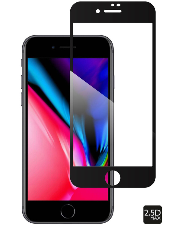 moVear GLASS mSHIELD 2.5D MAX do Apple iPhone 6 Plus / 6s Plus (5.5") (kompatybilne z etui)