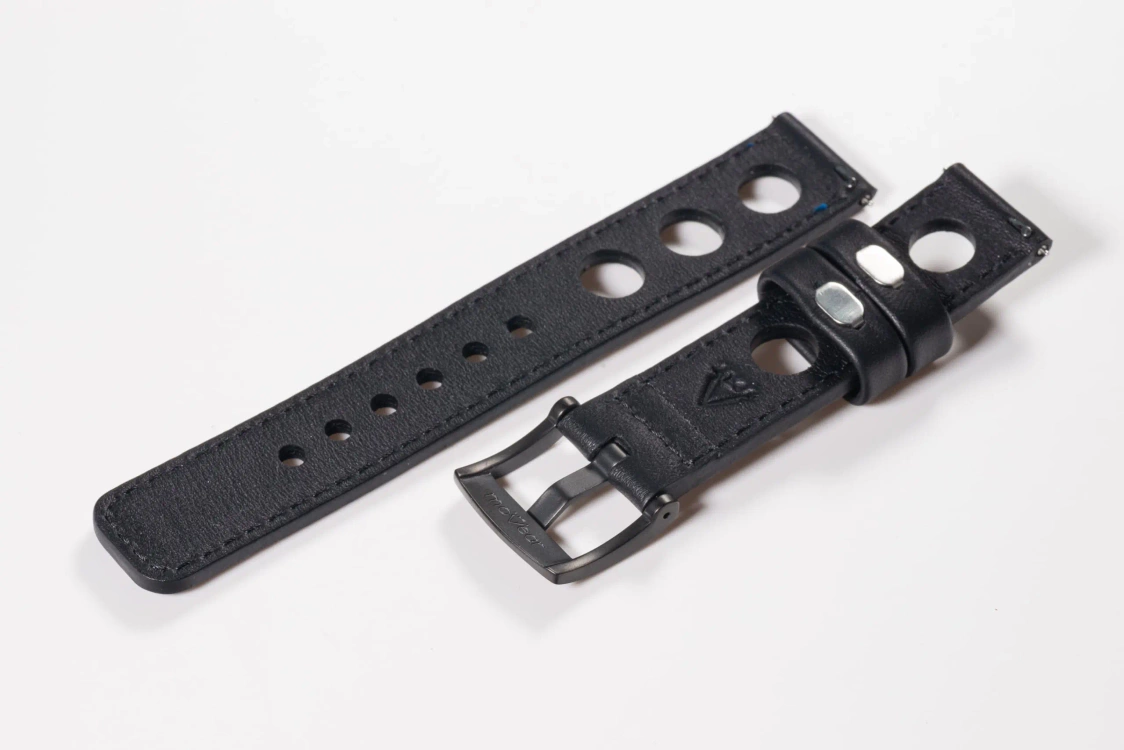 Pasek skórzany 20mm do zegarka / smartwatcha premium MOVEAR / [Outlet P-22]