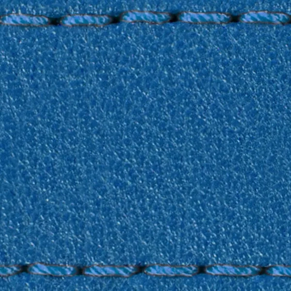 Podkładka W1 do paska 20mm | Niebieski / Niebieska nić