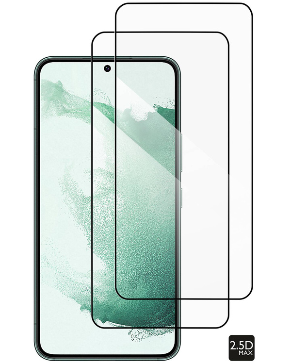2 szt. | moVear GLASS mSHIELD 2.5D MAX do Samsung Galaxy S22+ (Plus) (6.6") (kompatybilne z etui)