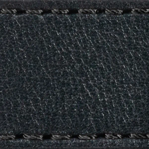 Pasek C3X 26mm | Czarny / Czarna nić | Części skórzane bez klamry