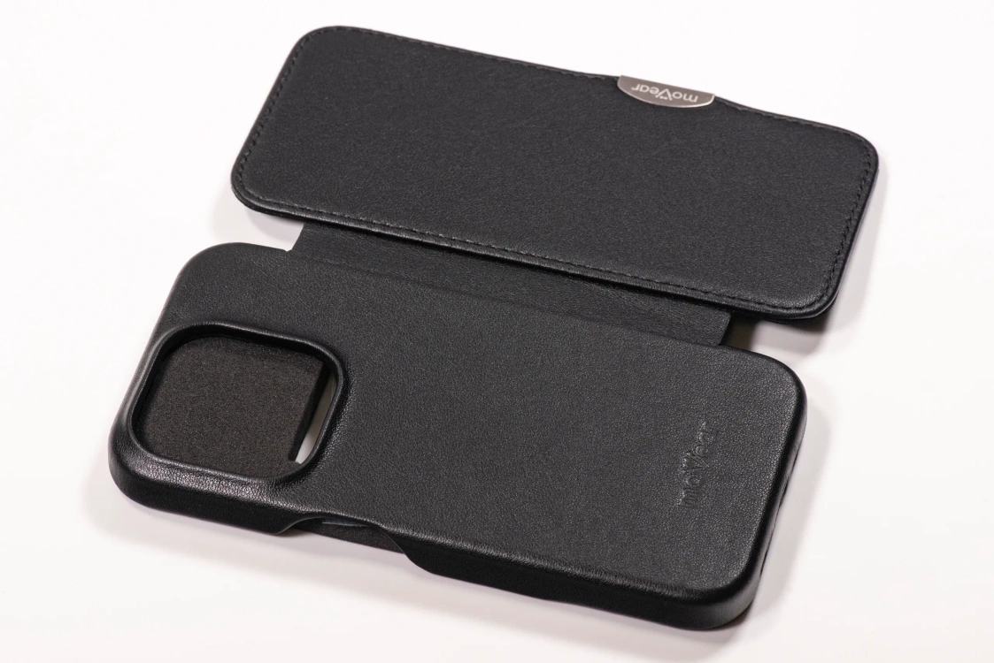 Etui do iPhone 15 Pro skórzane MOVEAR / [Outlet A-429]