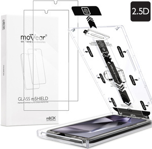 2 szt. | moVear mBOX GLASS mSHIELD 2.5D do Samsung Galaxy S24 Ultra (6.8") (łatwy montaż)
