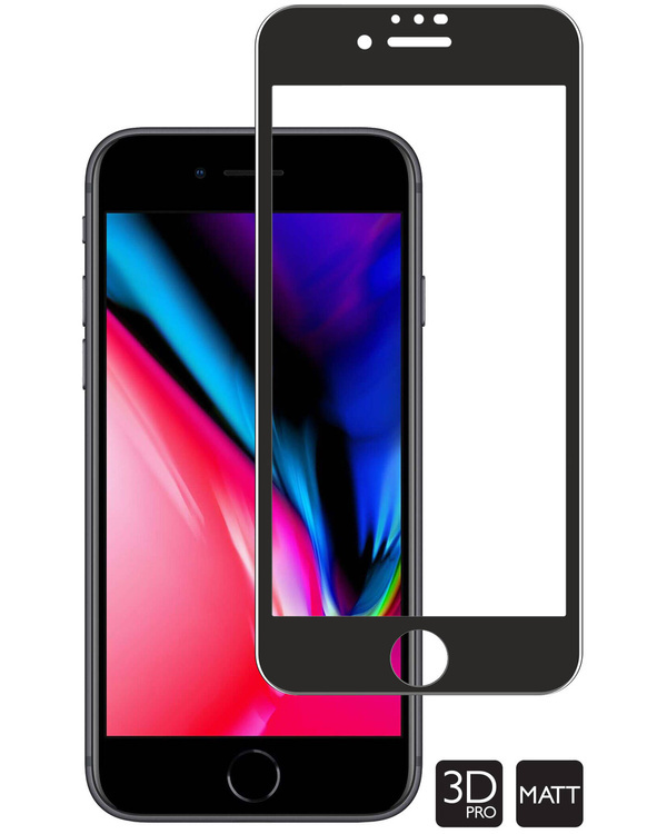moVear GLASS mSHIELD 3D PRO MATT do Apple iPhone 6 Plus / 6s Plus (5.5") | (Antyrefleksyjne)