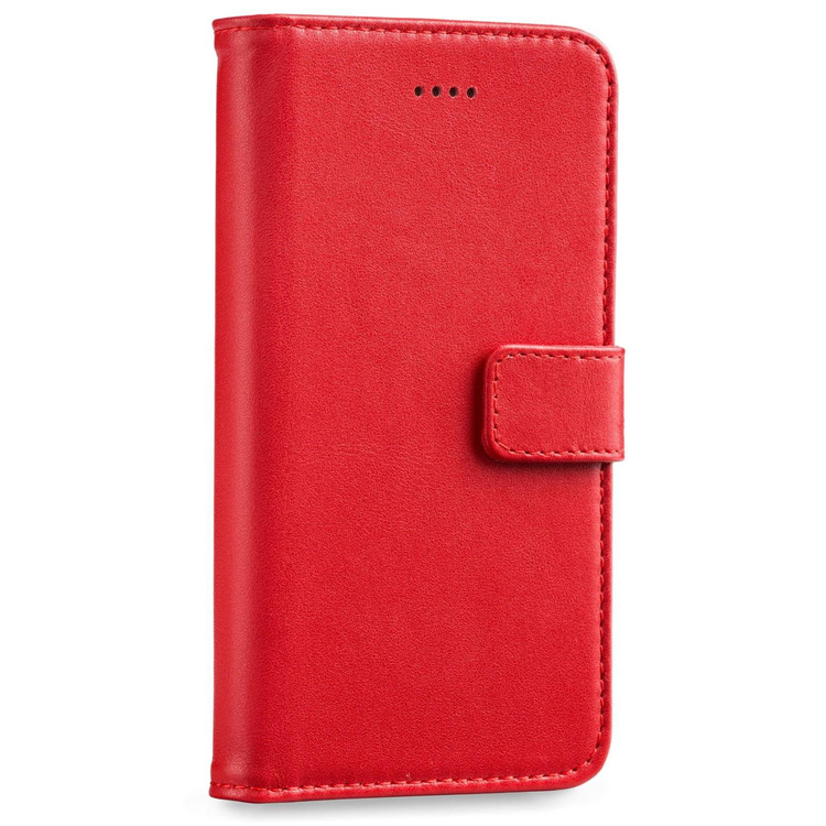 moVear multiCover W Skórzane Etui 3w1 do Apple iPhone 6 / 6s | Portfel, Wallet | Skóra Gładka | Czerwony