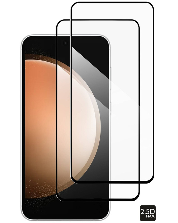 2 szt. | moVear GLASS mSHIELD 2.5D MAX do Samsung Galaxy S23 FE (6.4") (kompatybilne z etui)