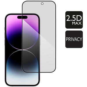 moVear GLASS mSHIELD 2.5D MAX privacy do Apple iPhone 14 Pro Max (6.7") (Prywatyzujące, kompatybilne z etui)