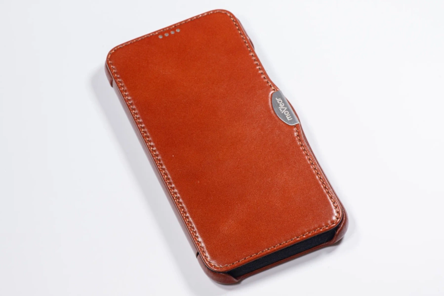 Etui do iPhone Xs MAX skórzane MOVEAR / [Outlet A-396]