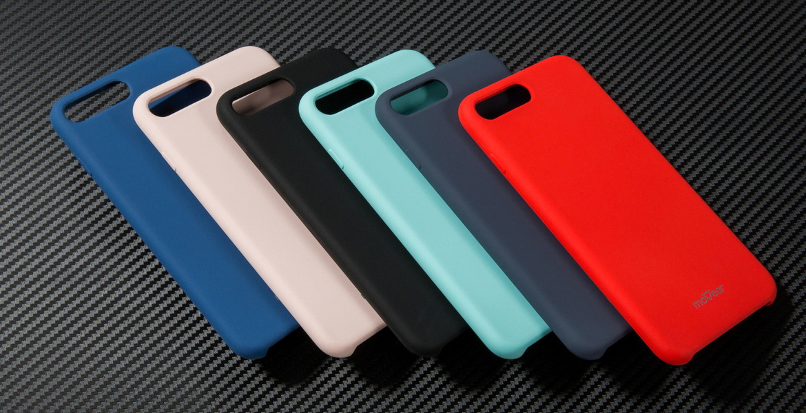 moVear silkyCase Etui na Apple iPhone 8/7 Plus | Silikon