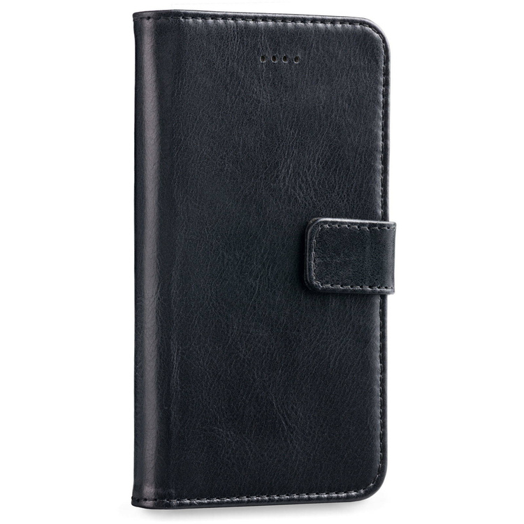 moVear multiCover W Skórzane Etui 3w1 do Apple iPhone 6 / 6s | Portfel, Wallet | Skóra Vintage | Czarny