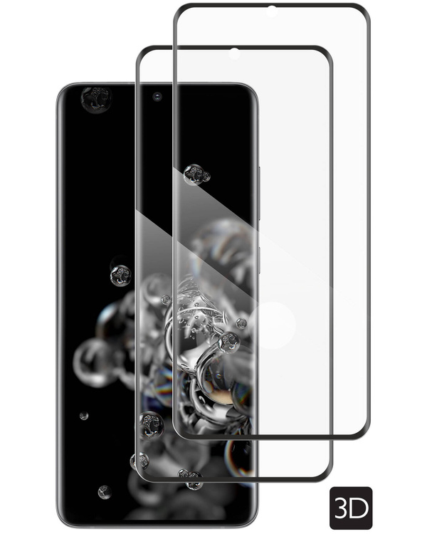 2 szt. | moVear GLASS mSHIELD 3D do Samsung Galaxy S20 Ultra (6.9") (na cały ekran)