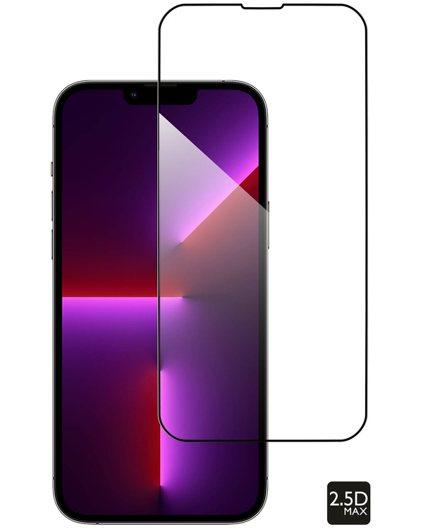 moVear GLASS mSHIELD 2.5D MAX do Apple iPhone 14 Plus / 13 Pro Max (6.7") (kompatybilne z etui)