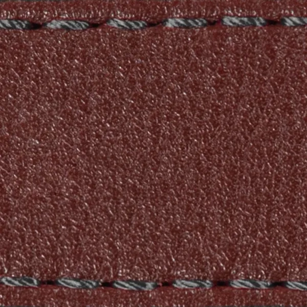 Podkładka W1 do paska 18mm | Kasztanowy / Grafitowa nić