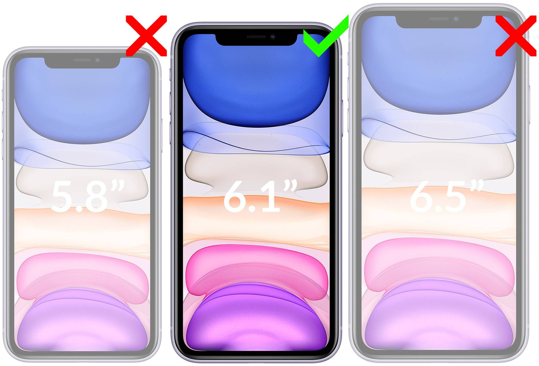 moVear mBOX GLASS mSHIELD 2.5D MAX do Apple iPhone 11 / Xr (6.1") (łatwy montaż)