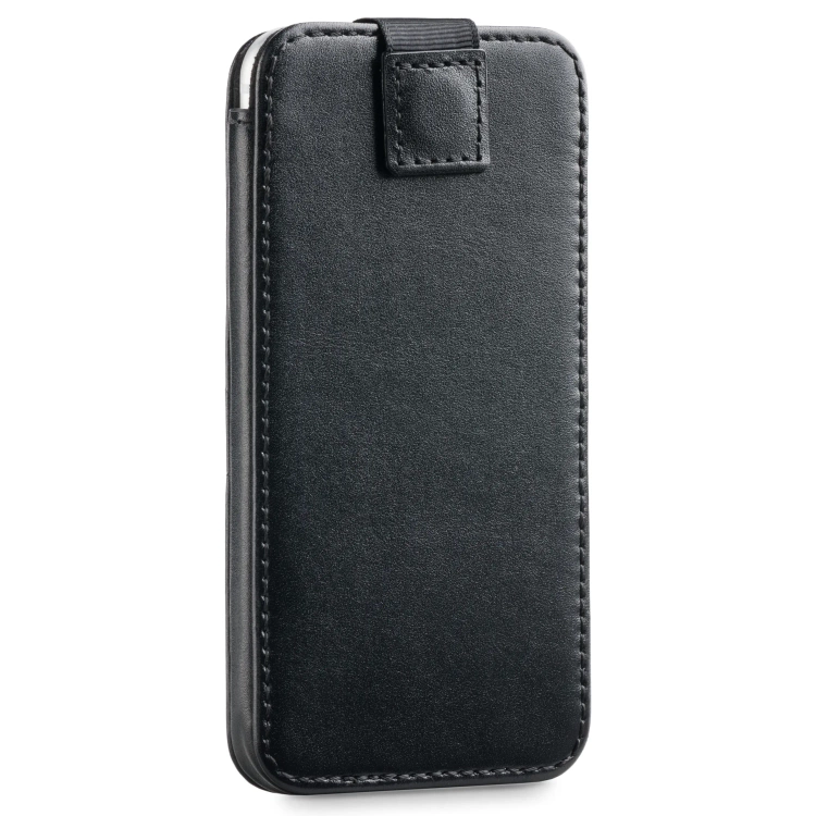 moVear pocketCase C+ skórzana wsuwka do Apple iPhone Air / 11 Pro MAX / Xs MAX / 11 / XR / 8/7/6 Plus | Skóra naturalna gładka (Czarna)