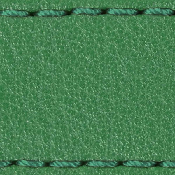 Pasek C1 19mm | Zielony / Ciemnozielona nić | Części skórzane bez klamry