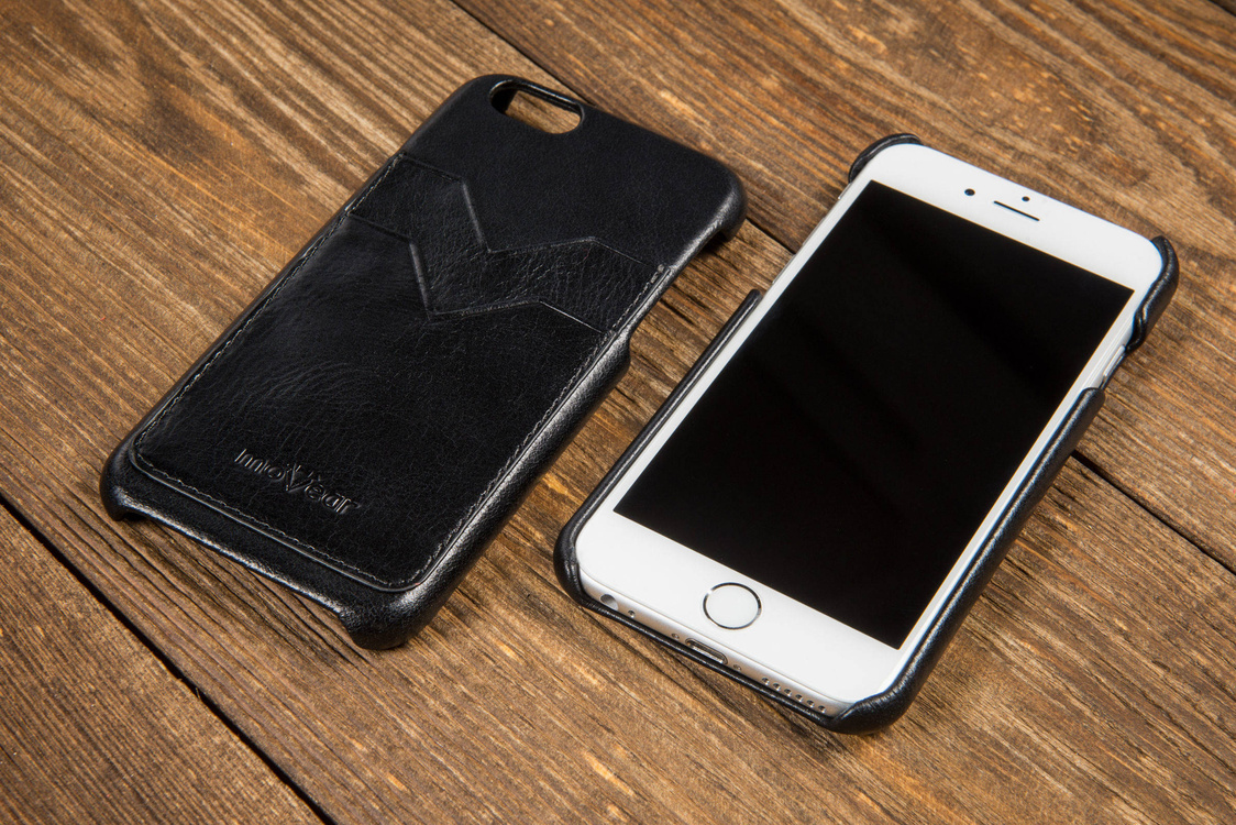 moVear backCover S+ Skórzane Etui Plecki do Apple iPhone 6 / 6s | Skóra Gładka | Cappuccino