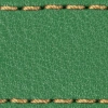 Pasek C1 26mm | Zielony / Złota nić | Części skórzane bez klamry