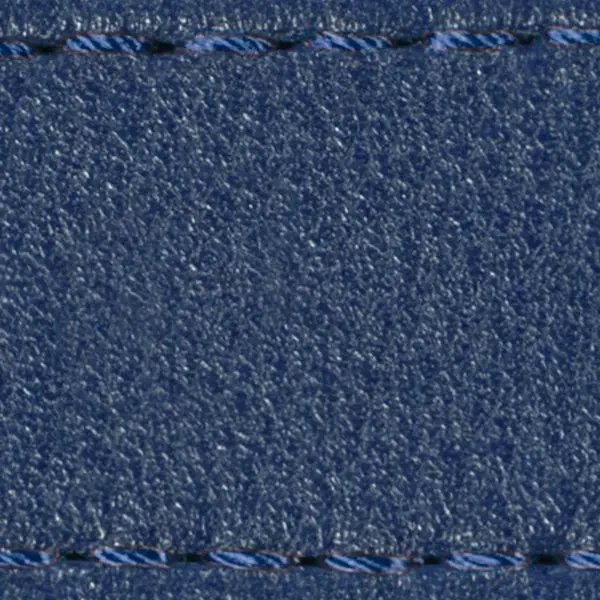 Pasek C1 26mm | Granatowy / Granantowa nić | Części skórzane bez klamry