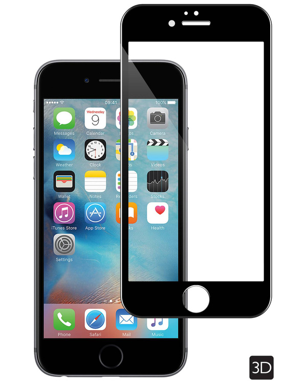 moVear GLASS mSHIELD 3D PRO do Apple iPhone 6 Plus / 6s Plus (5.5") (na cały ekran)