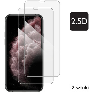 2 szt. | moVear GLASS mSHIELD 2.5D do Apple iPhone 11 Pro Max / Xs MAX (6.5") (kompatybilne z etui)