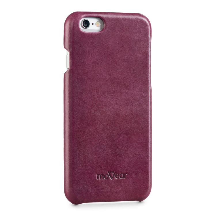 moVear backCover S Skórzane Etui Plecki do Apple iPhone 6 / 6s | Skóra Gładka | Cappuccino