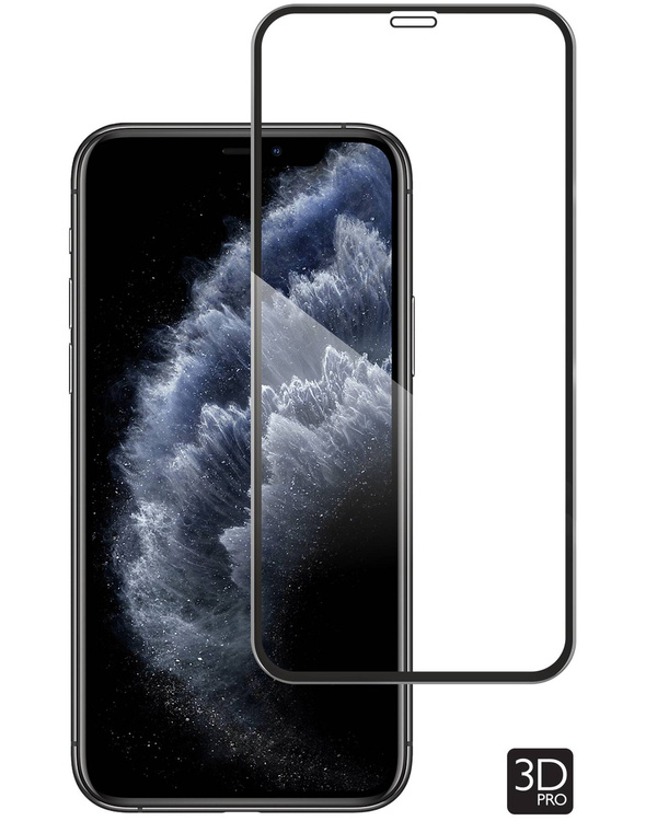 moVear GLASS mSHIELD 3D PRO do Apple iPhone 11 Pro / Xs / X (5.8") (na cały ekran)