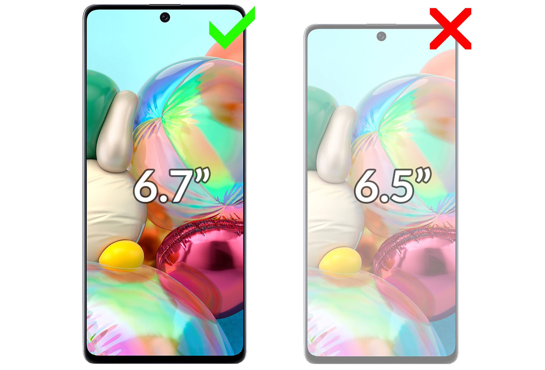 moVear GLASS mSHIELD 3D PRO-E do Samsung Galaxy A71 (6.7") (kompatybilne z etui)