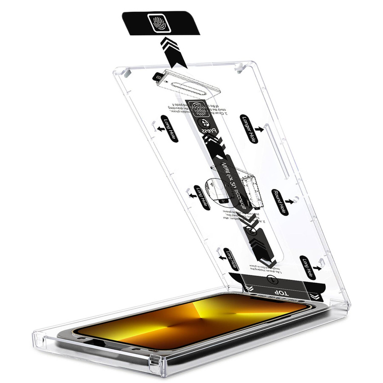 2 szt. | moVear mBOX GLASS mSHIELD 3D PRO do Apple iPhone 16e / 14 / 13 / 13 Pro (6.1") (łatwy montaż)