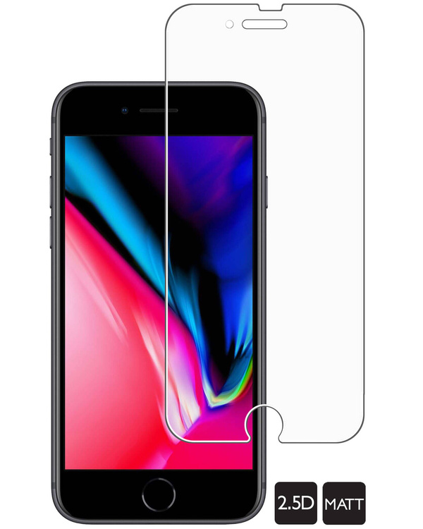 moVear GLASS mSHIELD 2.5D MATT do Apple iPhone 6 Plus / 6s Plus (5.5") (Antyrefleksyjne, kompatybilne z etui)