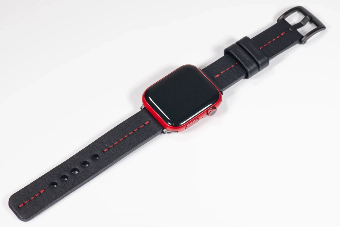 Pasek skórzany 20mm do Apple Watch premium MOVEAR / [Outlet P-51]