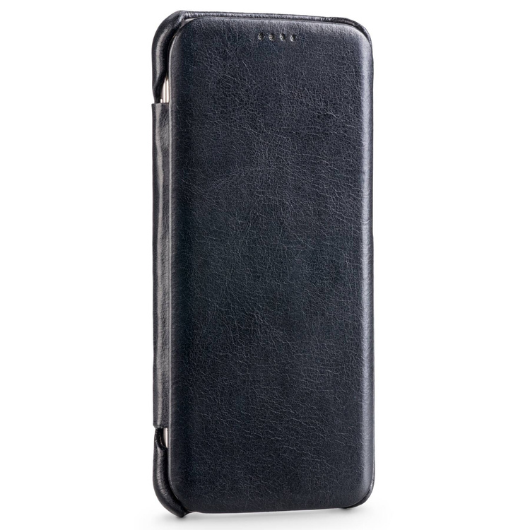 
                    moVear flipSide S+ Skórzane Etui do Samsung Galaxy S7 edge | Skóra Vintage | Czarny