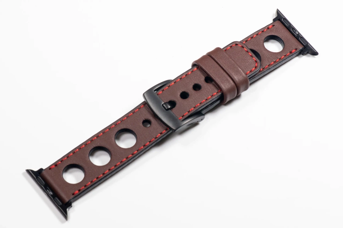 Pasek skórzany 22mm do Apple Watch premium MOVEAR / [Outlet P-52]