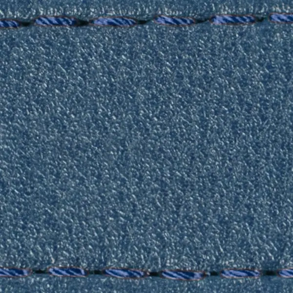 Pasek C1 26mm | Niebieski Jeans / Granantowa nić | Części skórzane bez klamry