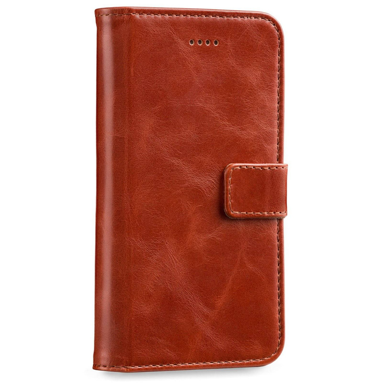 moVear multiCover W Skórzane Etui 3w1 do Apple iPhone 6 / 6s | Portfel, Wallet | Skóra Vintage | Brązowy