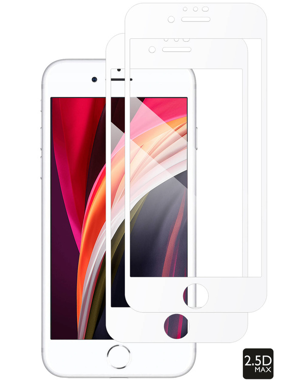 2 szt. | moVear GLASS mSHIELD 2.5D MAX do Apple iPhone 6 Plus / 6s Plus (5.5") (kompatybilne z etui)