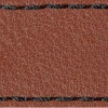 Pasek C1 23mm | Brązowy / Czarna nić | Części skórzane bez klamry