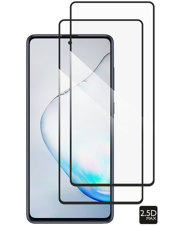 2 szt. | moVear GLASS mSHIELD 2.5D MAX do Samsung Galaxy Note 10 Lite (6.7") (kompatybilne z etui)