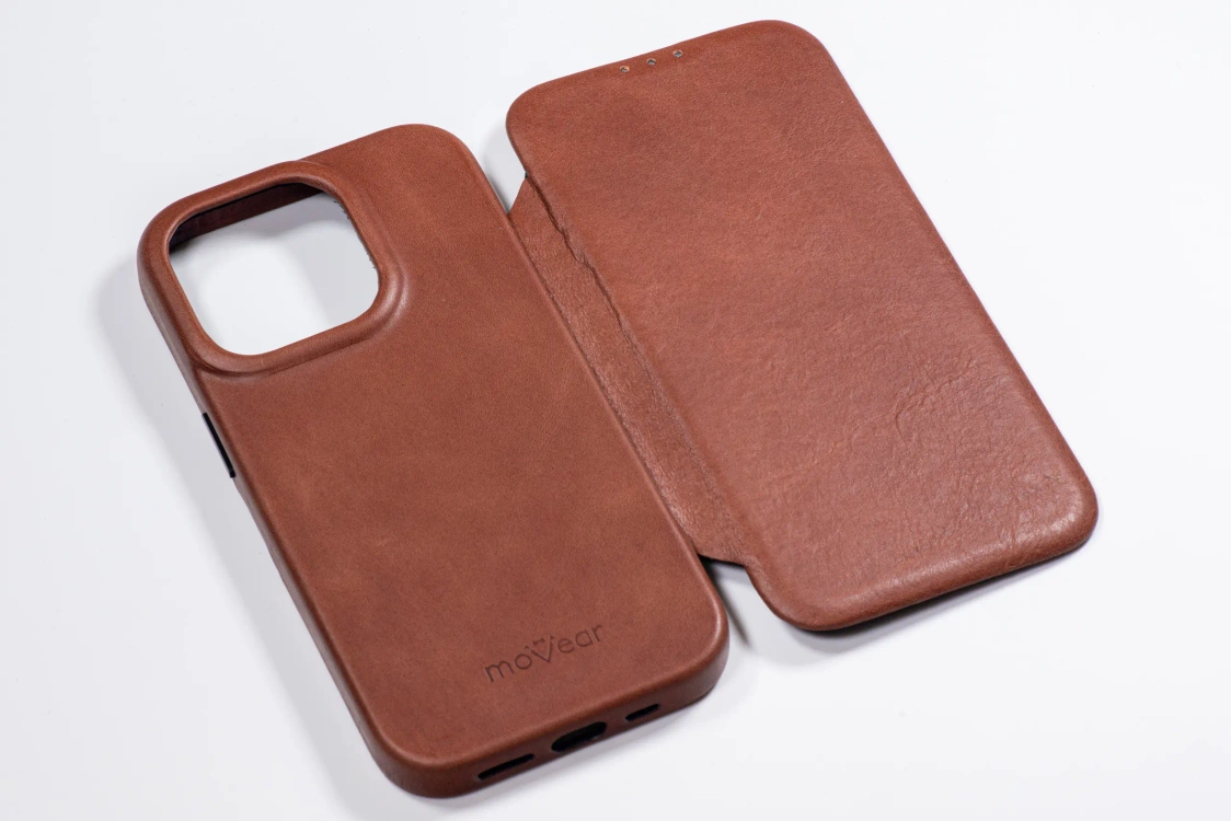 Etui do iPhone 14 Pro skórzane MOVEAR / [Outlet A-392]