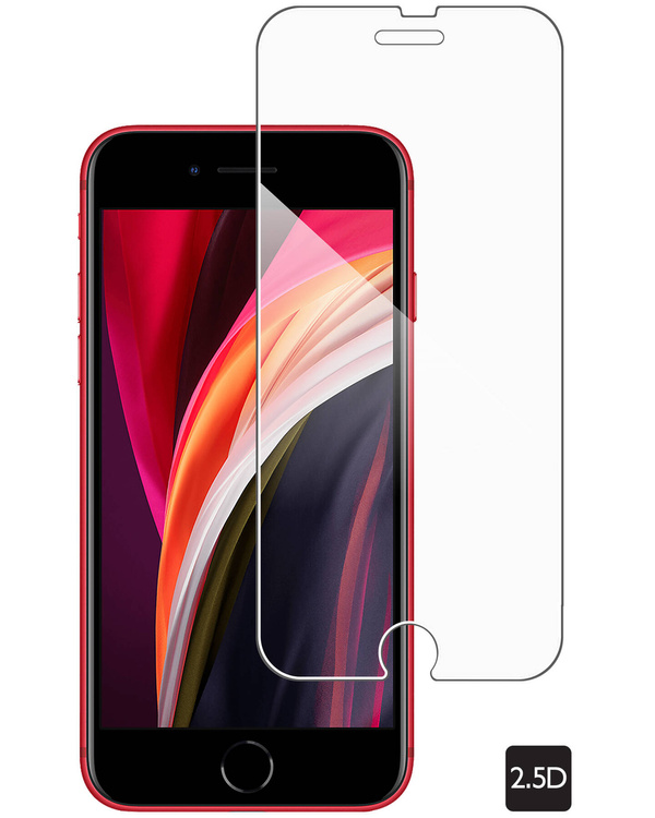 moVear GLASS mSHIELD 2.5D do Apple iPhone 8 / 7 (4.7") (kompatybilne z etui)