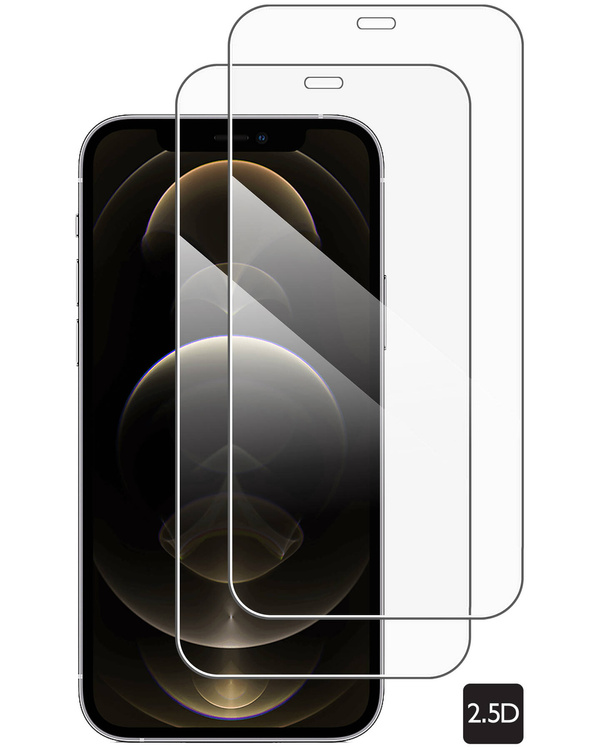 2 szt. | moVear GLASS mSHIELD 2.5D do Apple iPhone 12 Pro Max (6.7") (kompatybilne z etui)