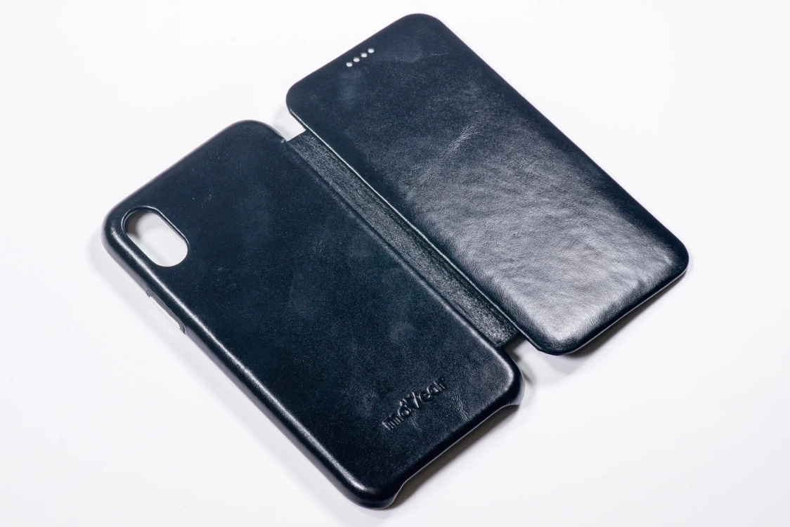 Etui do iPhone Xs / X skórzane MOVEAR / [Outlet A-349]