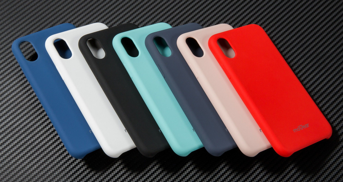 moVear silkyCase Etui na Apple iPhone X | Silikon